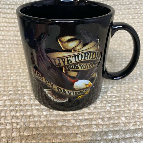 Harley Davidson Live to ride Ride to live 2007 mug - Picture 2 of 5